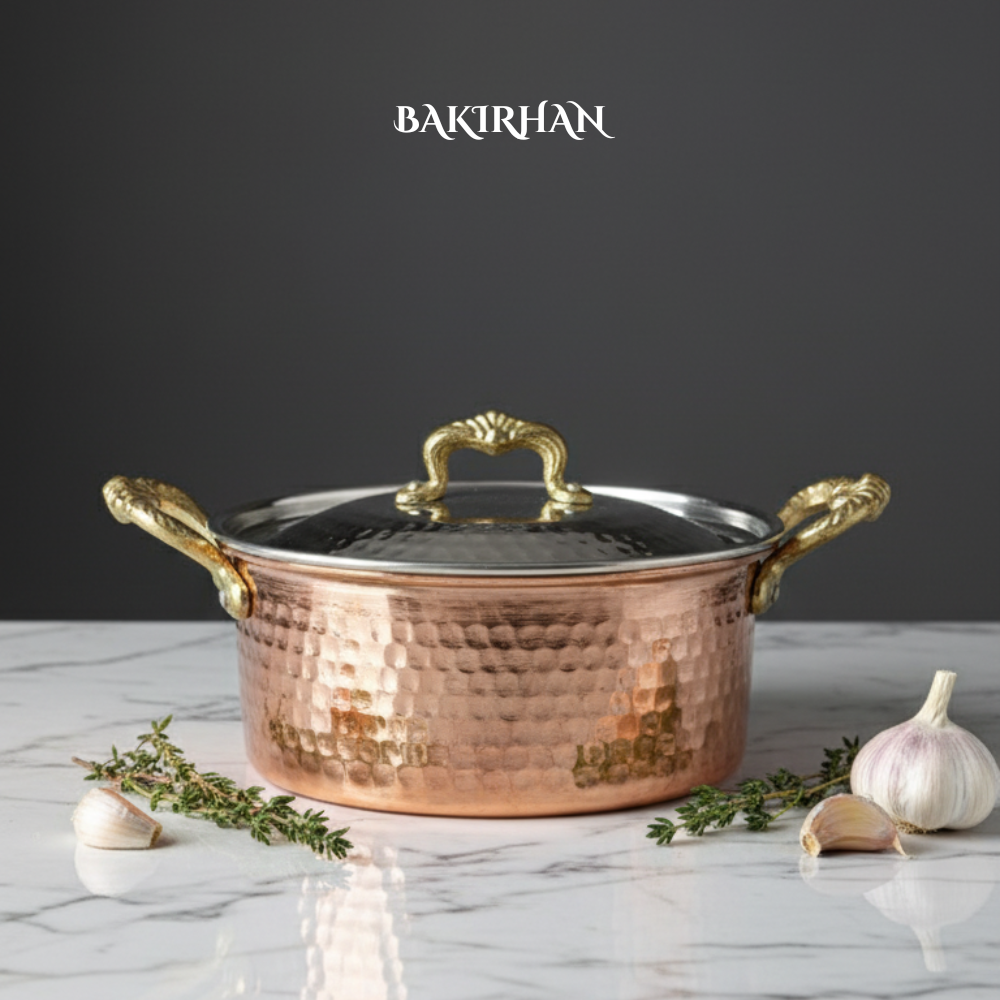 Parlak Dövme Tencere Seti (3 Boy)