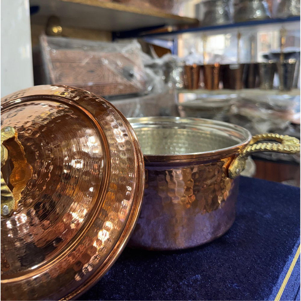 Parlak Dövme Tencere Seti (3 Boy)