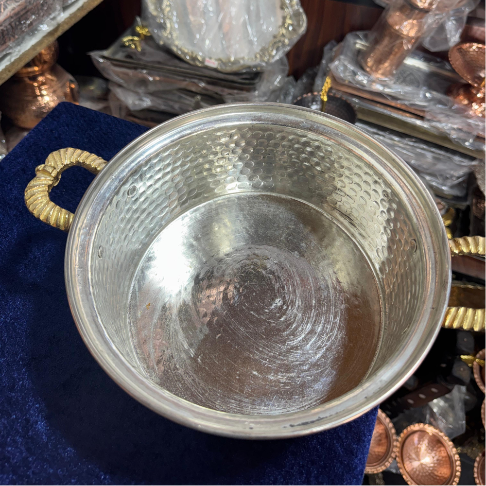 Parlak Dövme Tencere Seti (3 Boy)