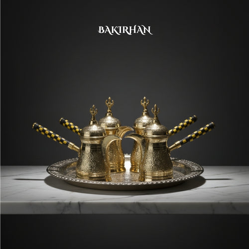 Saf Bakır Mırra Seti 4'lü