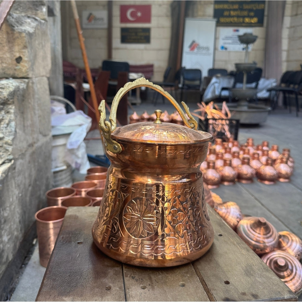 Saf Bakır Yoğurt Bakracı (3 Litre)