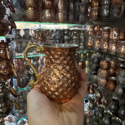 Piramit Siyah Bardak