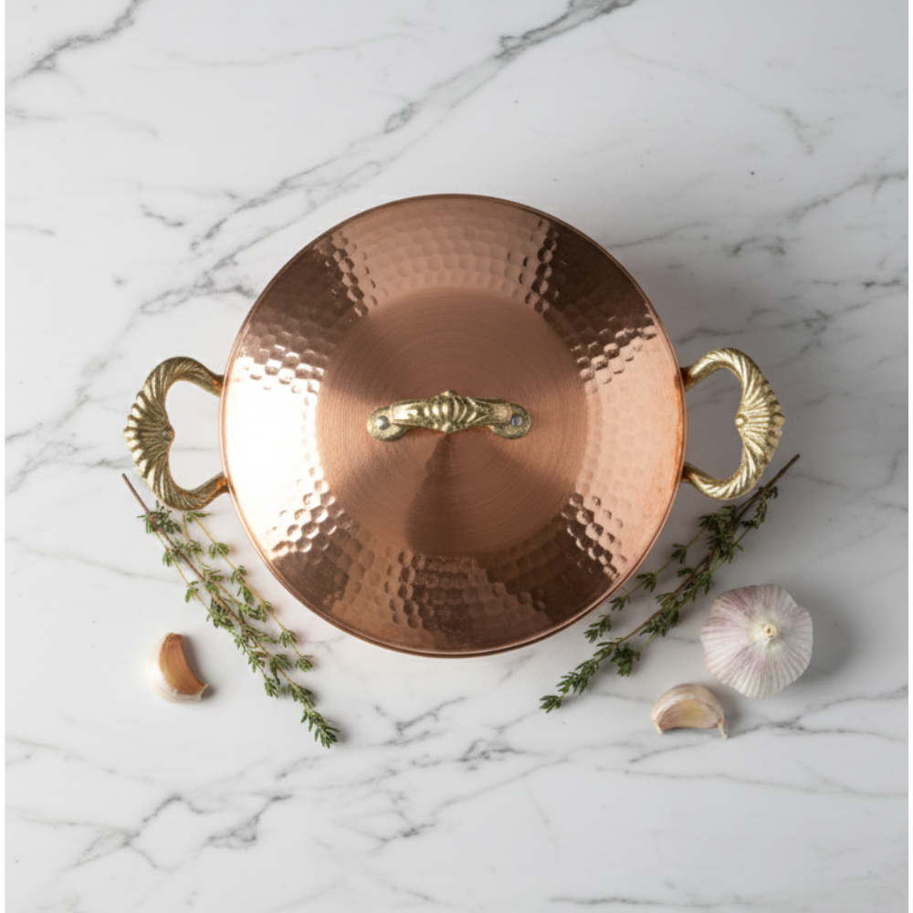 Parlak Dövme Tencere Seti (3 Boy)