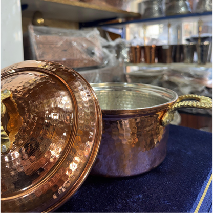 Parlak Dövme Tencere Seti (3 Boy)