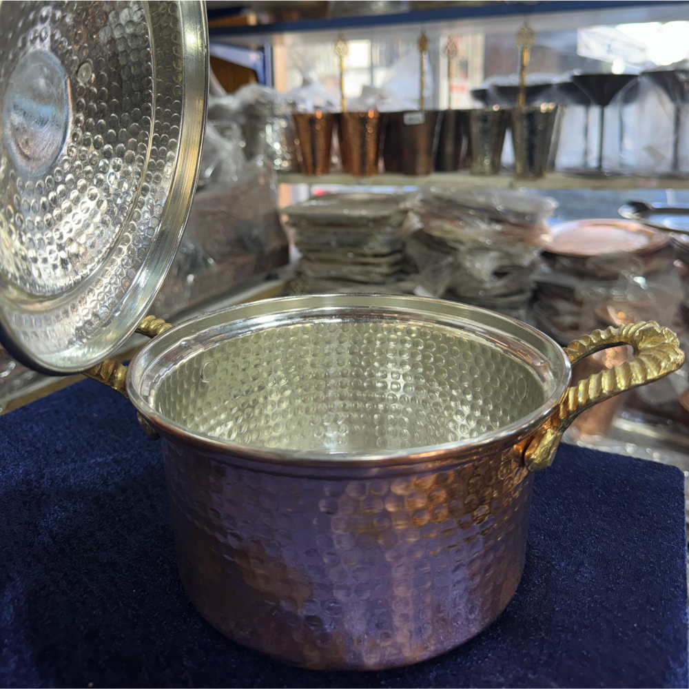 Parlak Dövme Tencere Seti (3 Boy)