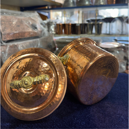 Parlak Dövme Tencere Seti (3 Boy)