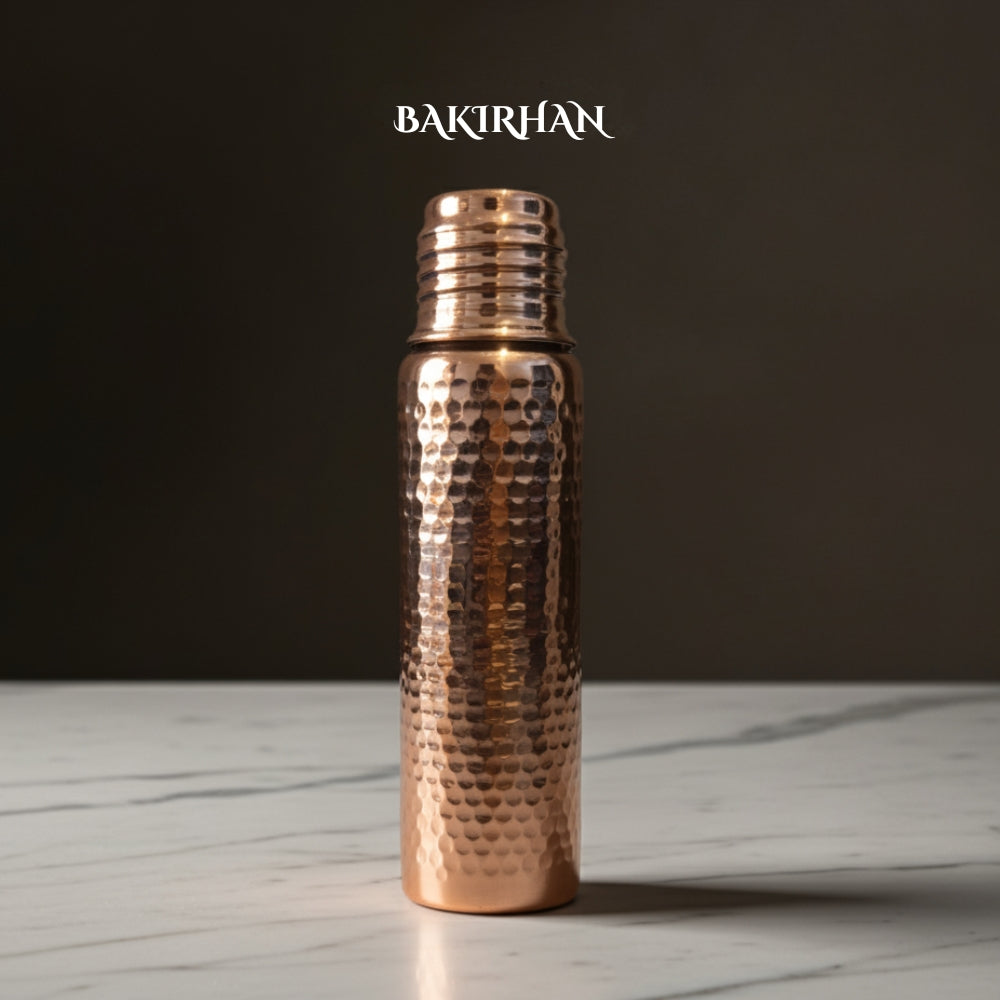 Bakırhan® Kalaylı Saf Bakır Matara (750ml)