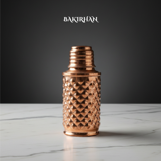 Piramit, Kalaylı Saf Bakır Matara (450ml)