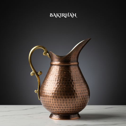 Dövme Saf Bakır Sürahi (2,5L)