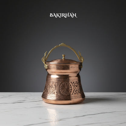 Saf Bakır Yoğurt Bakracı (3 Litre)