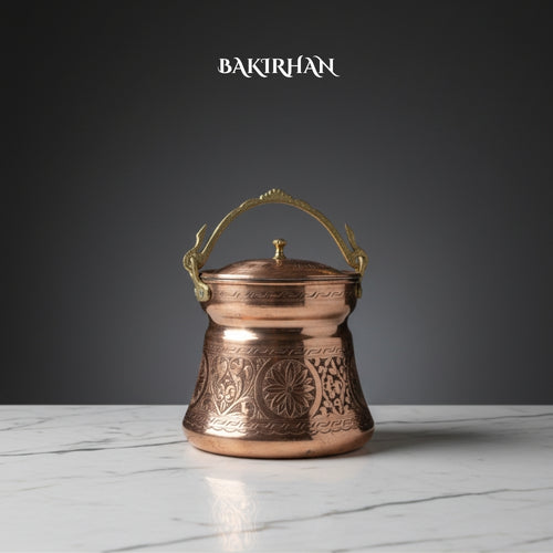 Saf Bakır Yoğurt Bakracı (3 Litre)