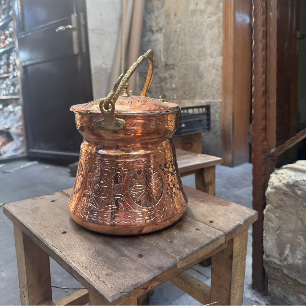 Saf Bakır Yoğurt Bakracı (3 Litre)