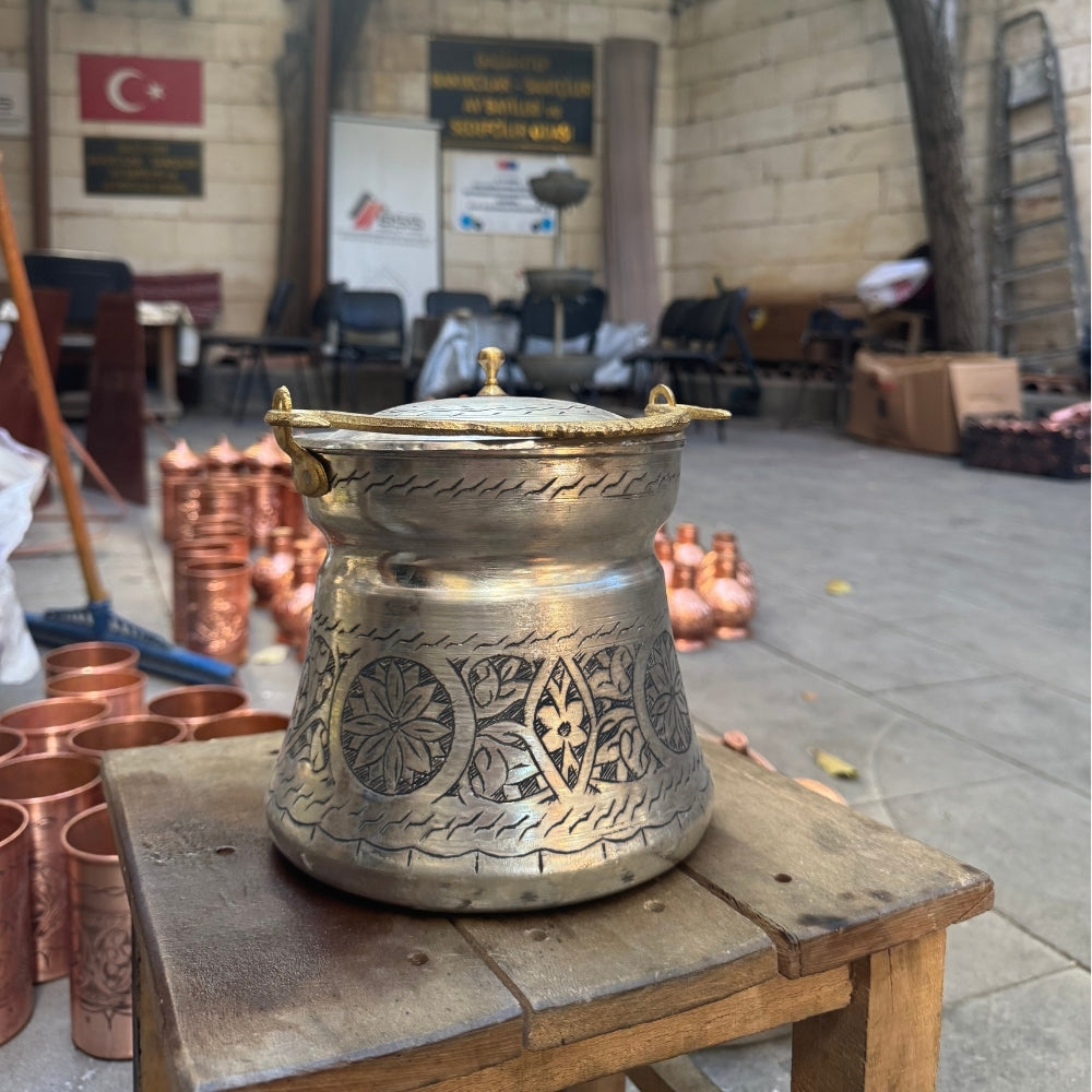 Saf Bakır Yoğurt Bakracı (3 Litre)
