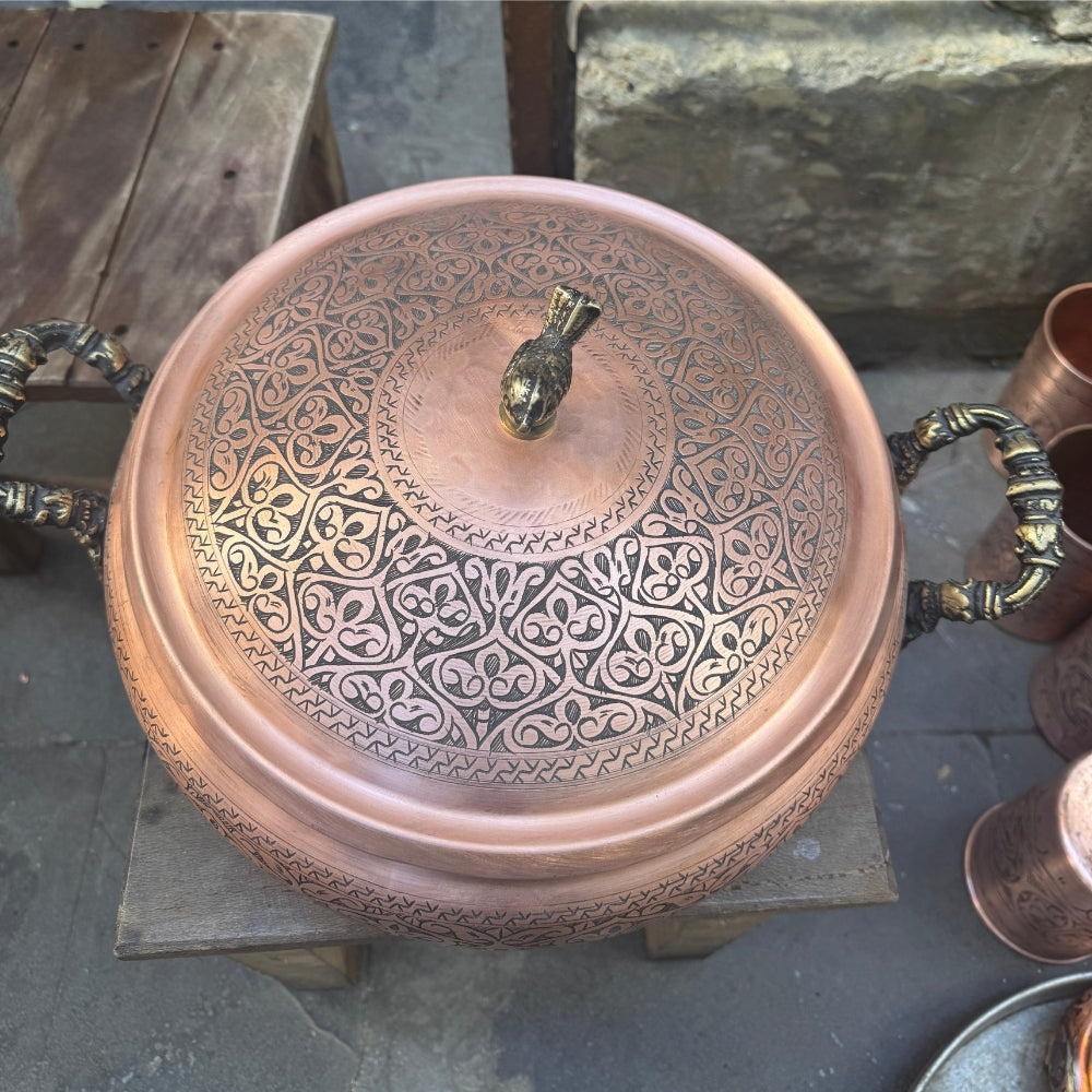 Bakırhan Özel Seri Tencere (6 Litre)