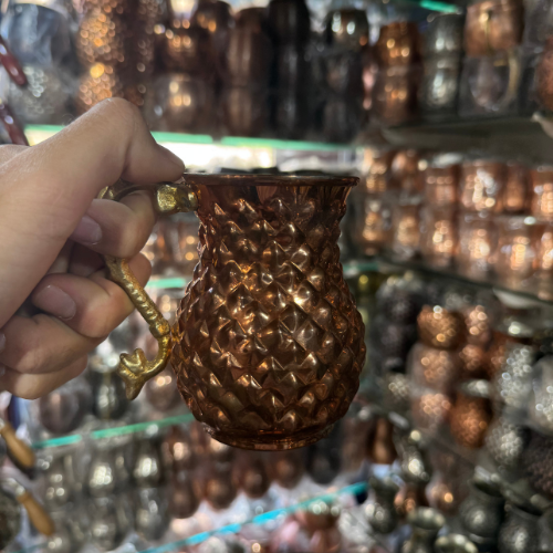 Piramit Siyah Bardak