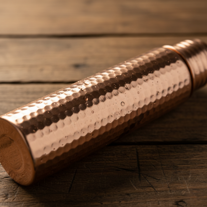 Bakırhan® Kalaylı Saf Bakır Matara (750ml)