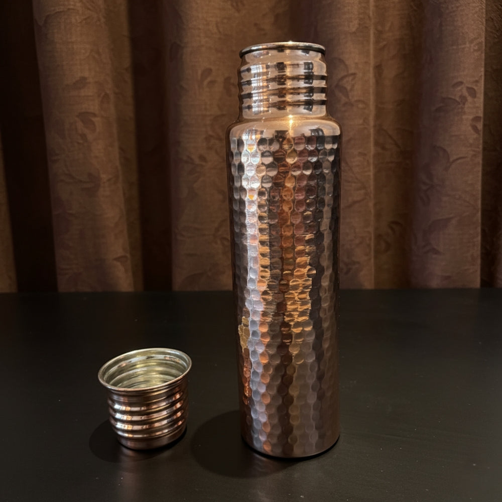 Bakırhan® Kalaylı Saf Bakır Matara (750ml)